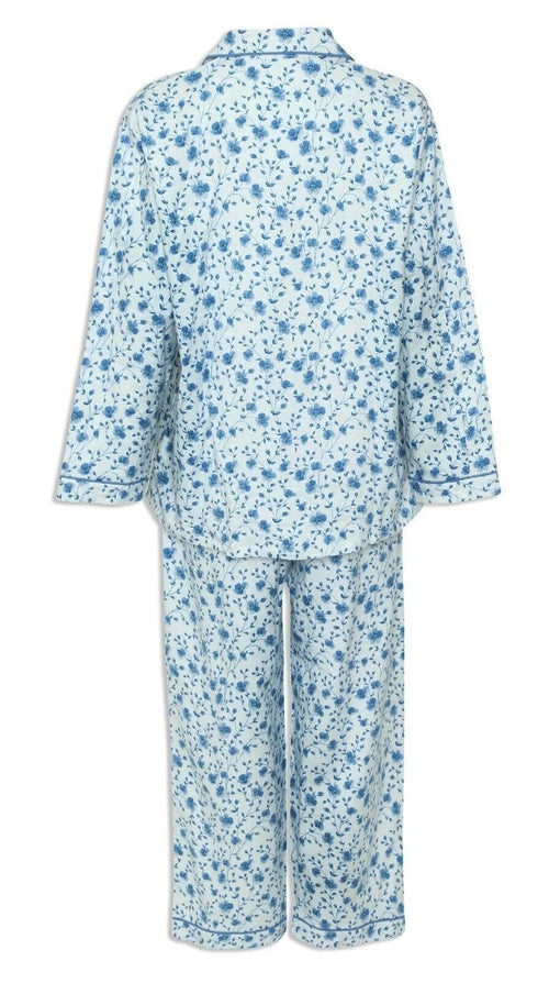 Champion Eleanor Ladies 100% Cotton Brushed Flannelette Winceyette Pyjama Set 150-1546